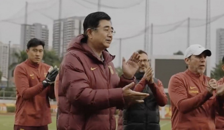  U20亞洲杯開賽在即，足協(xié)主席宋凱探班U20國青隊