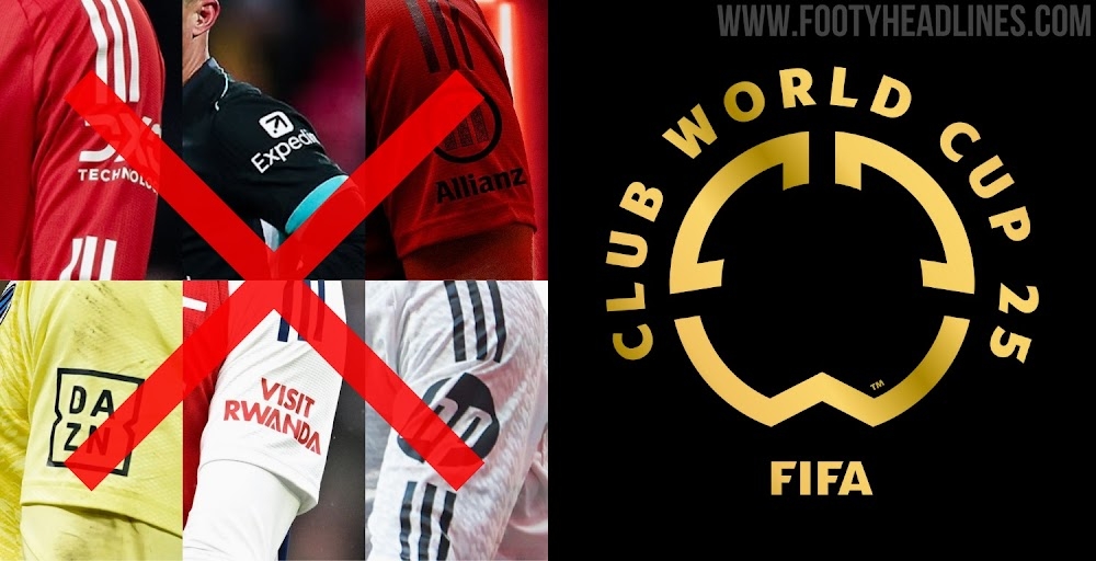  FIFA不允許世俱杯球隊有袖標(biāo)贊助，需貼上世俱杯徽標(biāo)
