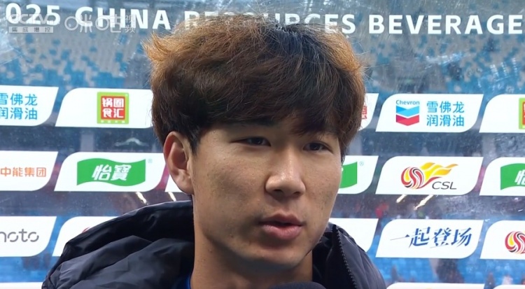  張昱杰：能取得進球幫助球隊獲勝很開心，還需提高自己回報大家