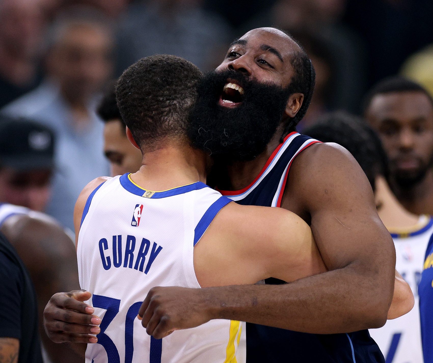  諸神黃昏！庫里哈登先后50+ NBA歷史首次兩名35歲以上球員轟50+！